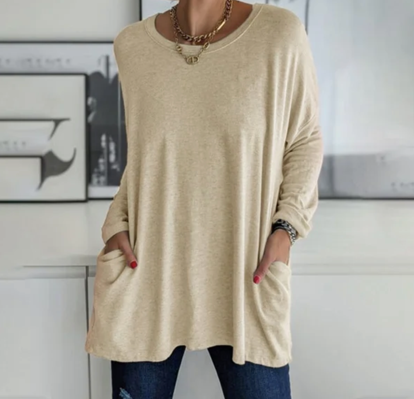 Khaki / 5XL
