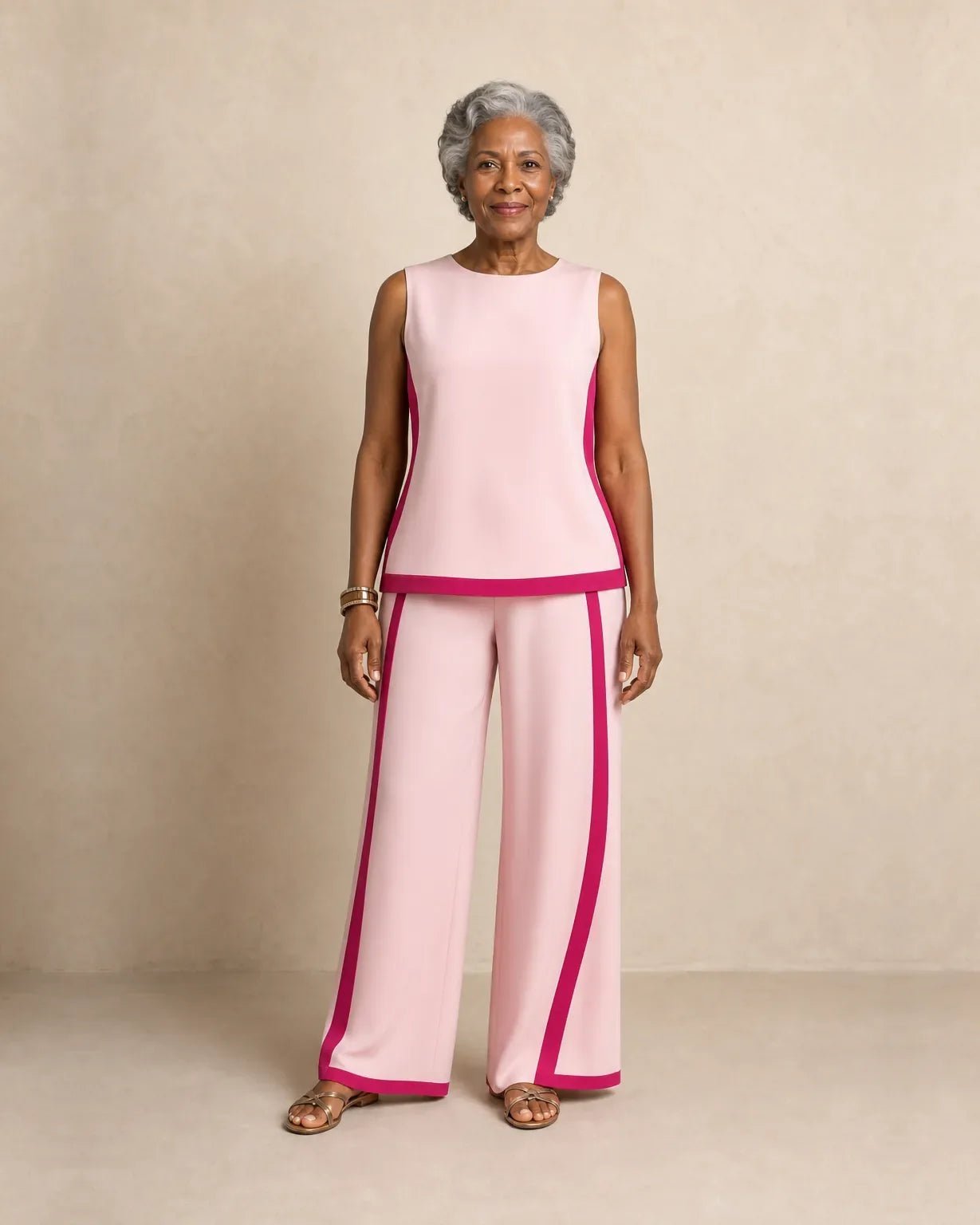 Fuchsia Trim / 5XL