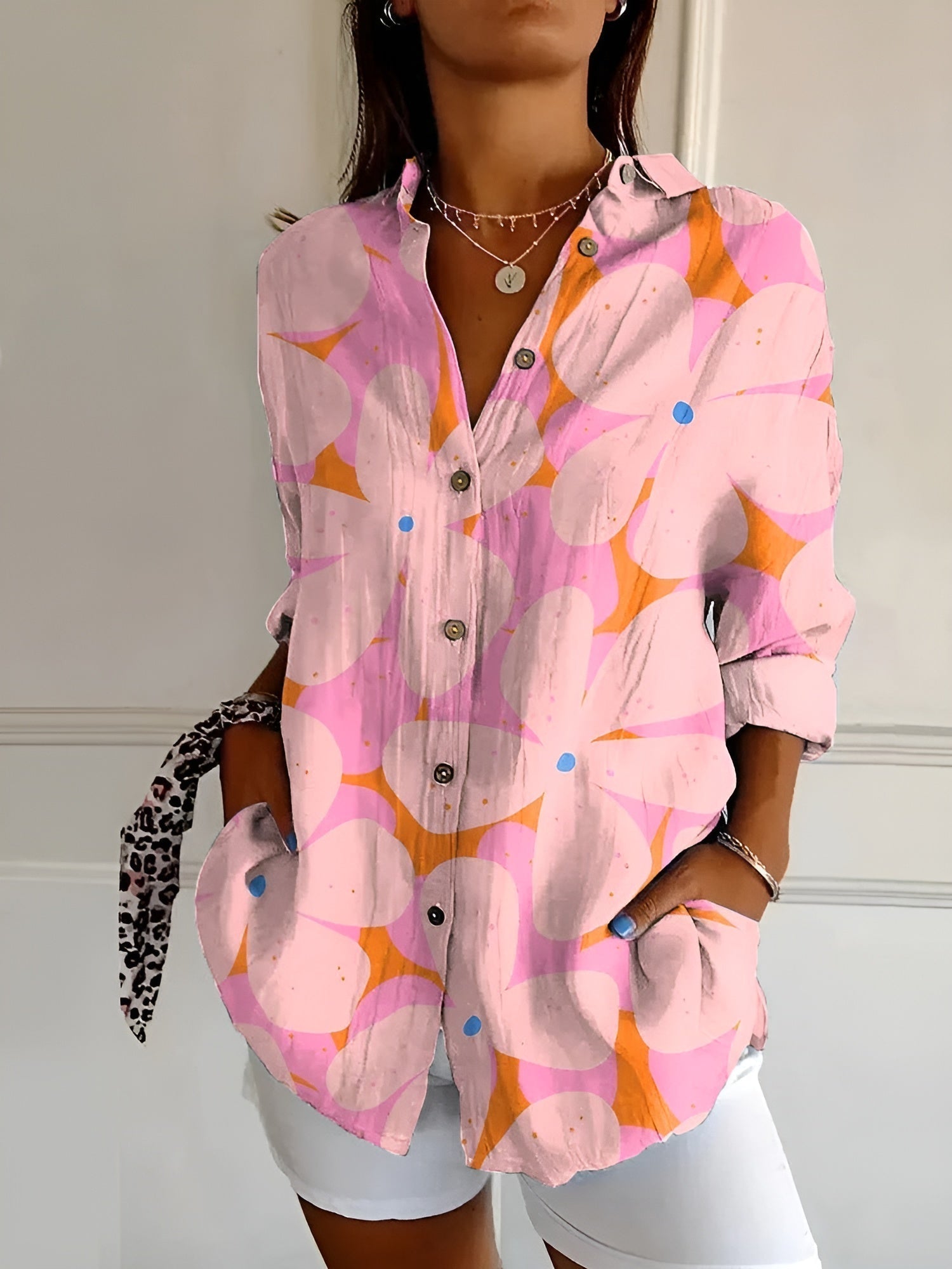 Pink Floral / 2XL