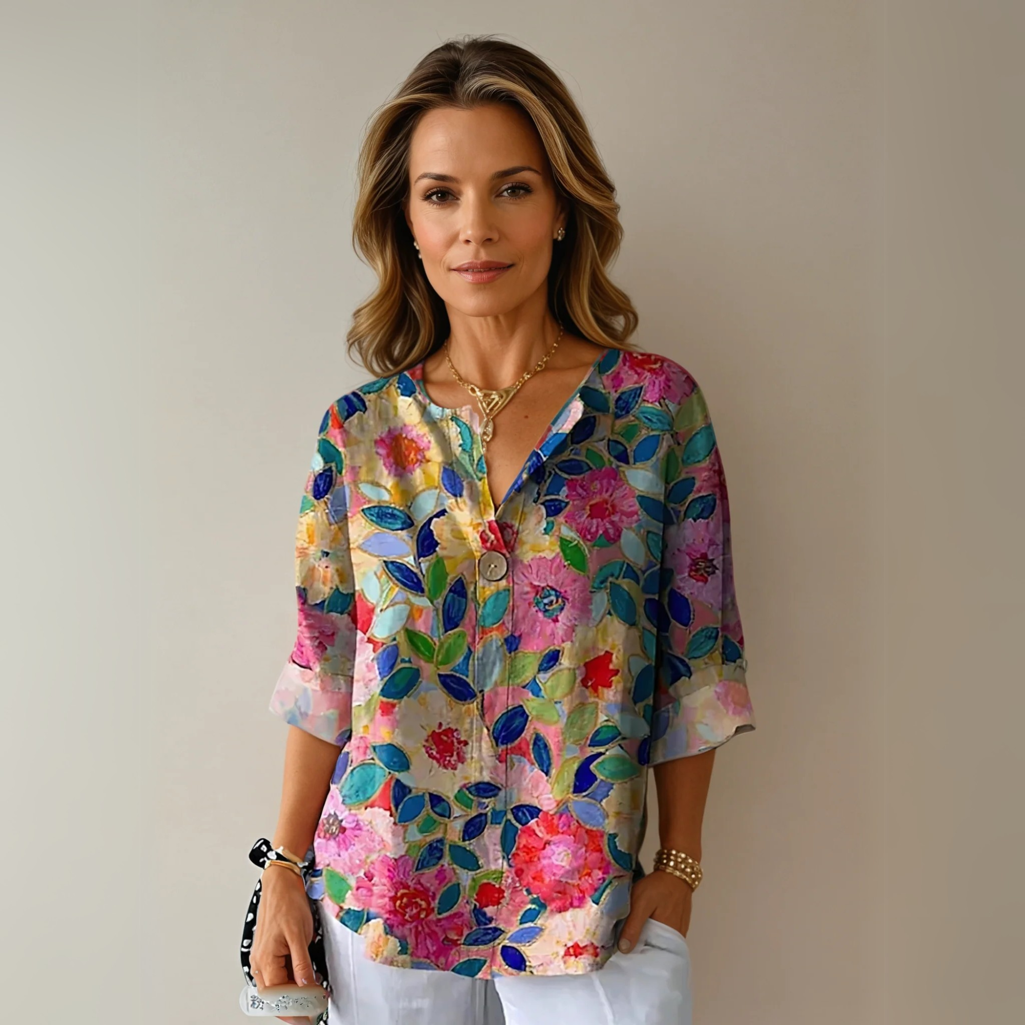 Blue - Pink - Red / 3XL